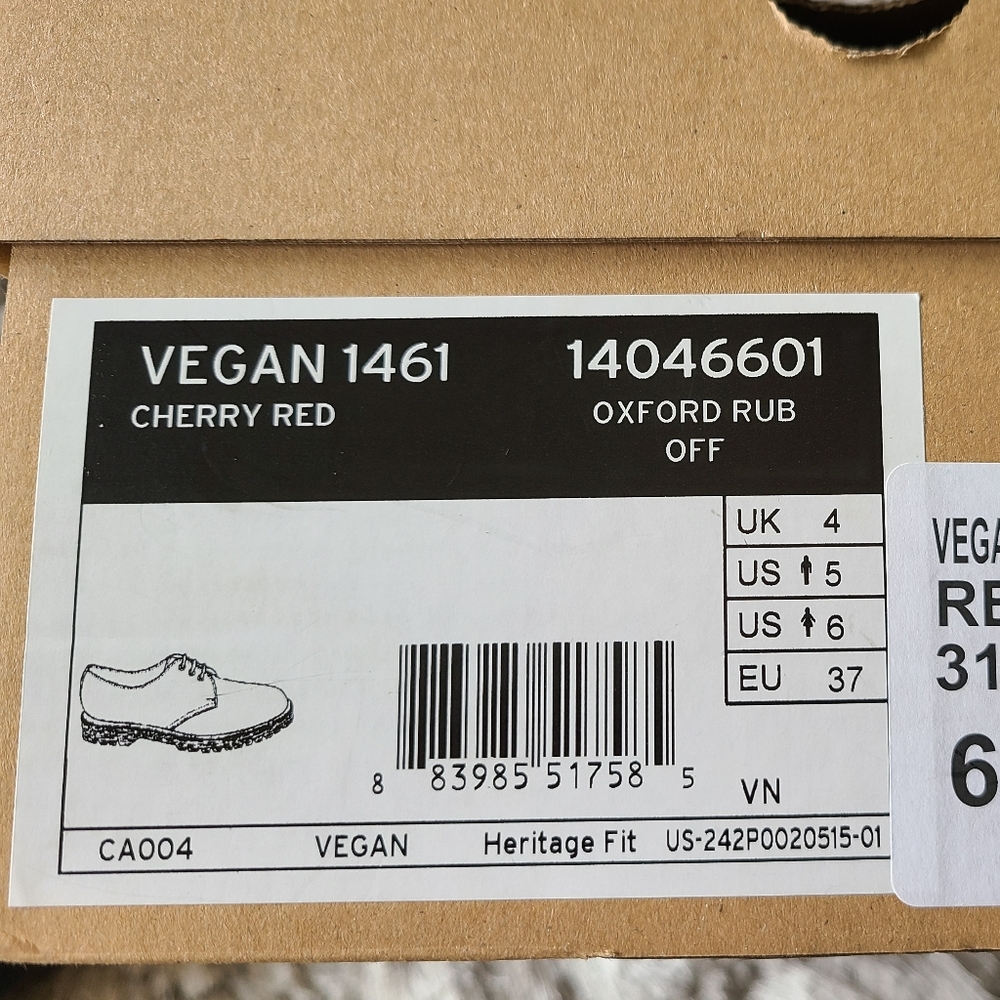 Vegan 1461 Oxford shoes - Picture 3 of 3